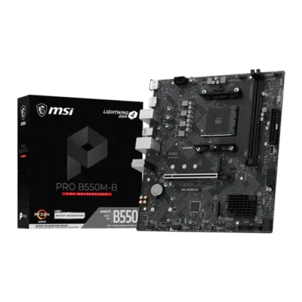 MSI PRO B550M-B AMD AM4 mATX Motherboard